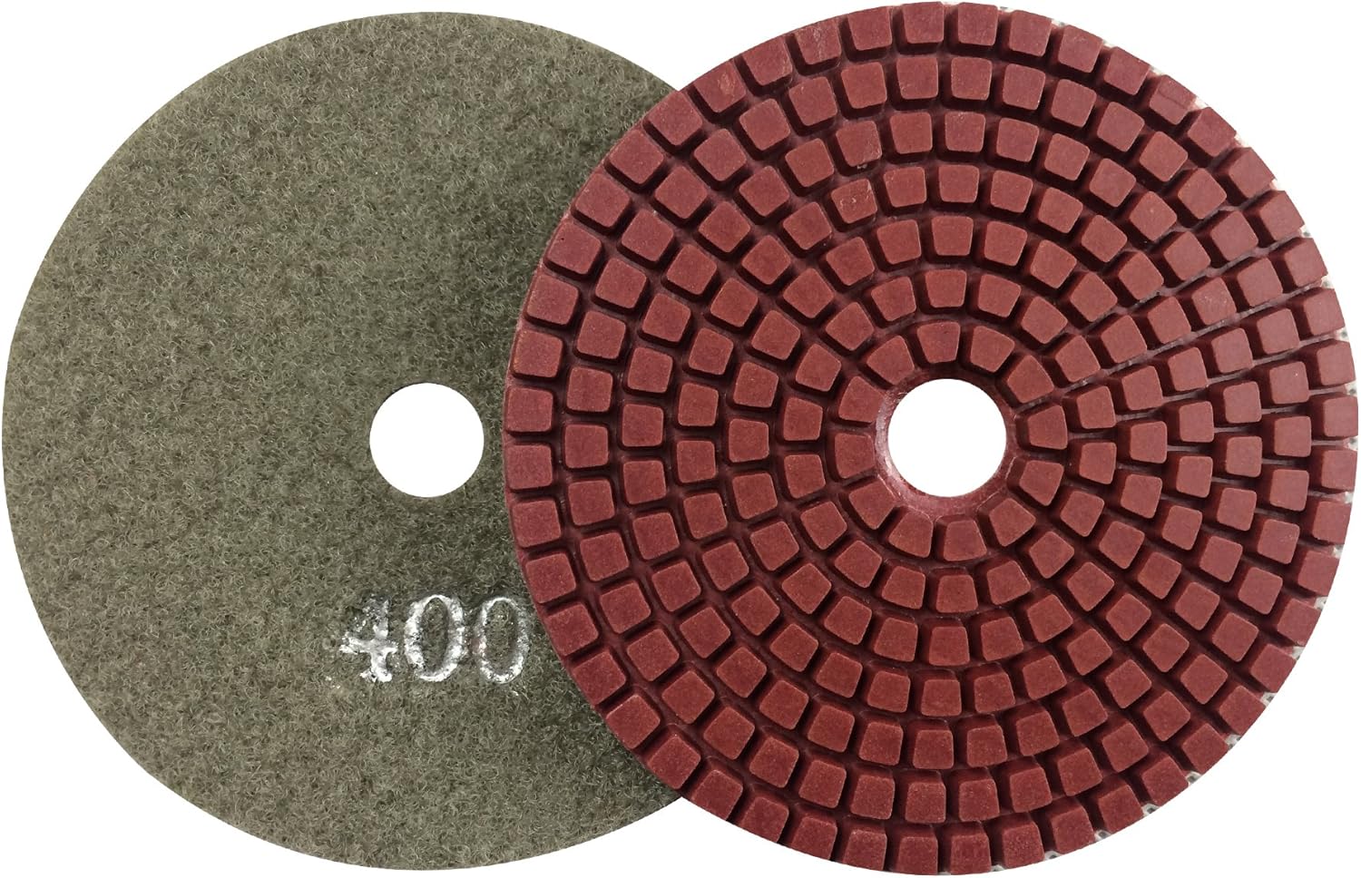 4 Inch Wet Diamond Polishing Pads 7-Step Set Abrasive Buff for Marble Concrete Stones Terrazzo Granite