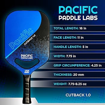 ピックルボール パドル JUCIAO カーボン エッジレス USAPA 承認 青 ピックルボール パドル JUCIAO カーボン エッジレス USAPA 承認