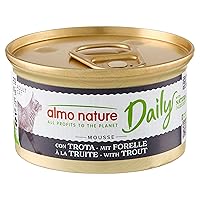 almo nature Daily - Alimento Umido per Gatti Adulti in Mousse
