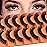 YASNAI Short Lashes Natural Look D Curl Eyelashes that Look Like Extensions Strip False Thick Volume Lash Pack 8-14mm Full 7 Pair Fluffy Wispy Cat Eye Mega Double Stacked Eyelash Small Fake Lashes