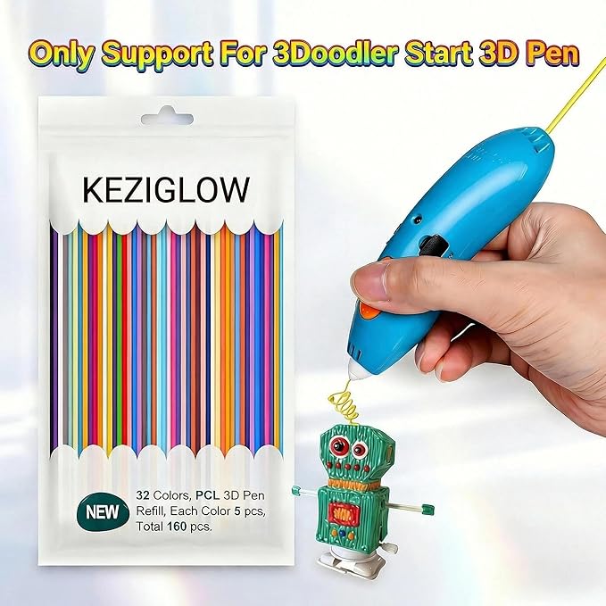 Recambios de Filamento PCL 32 Colores para 3Doodler Start/Start+ miniatura 3