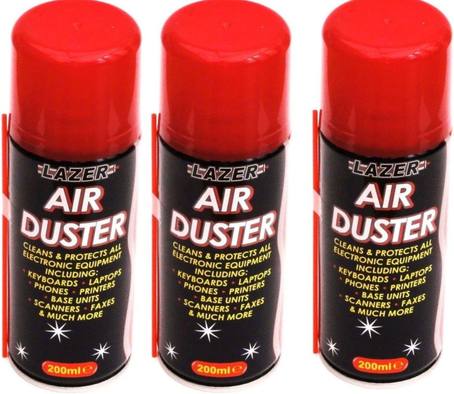 6 x AABCOOLING Compressed Gas Duster 400ml Cleaning Computer