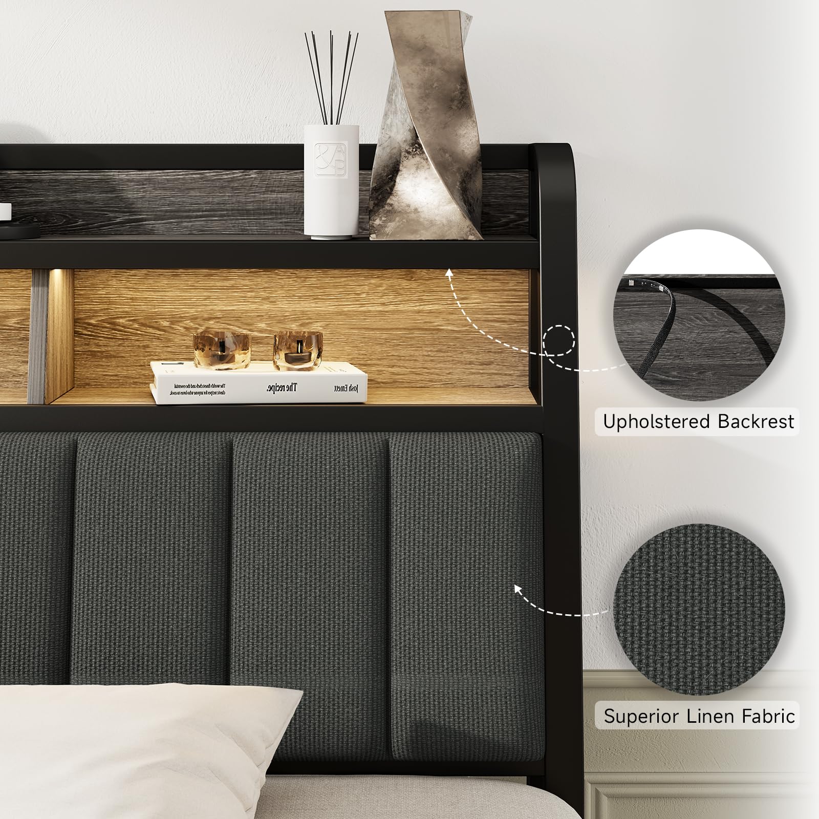 Best King Size Headboard in 2026: 5 Picks Worth the Wall Space 3 Product photo