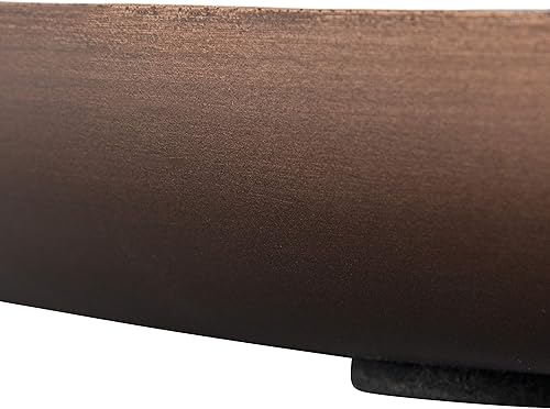 Miniatura 7 de Kate and Laurel Stovring - Bandeja redonda de metal de mediados de siglo, 16 pulgadas de diámetro, bronce, bandeja moderna para servir, almacenar y