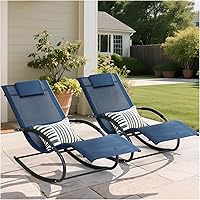 Vista 12 de Sillón, tumbona para exteriores con almohada desmontable para patio, césped, piscina, sillas de salón al aire libre, color marrón