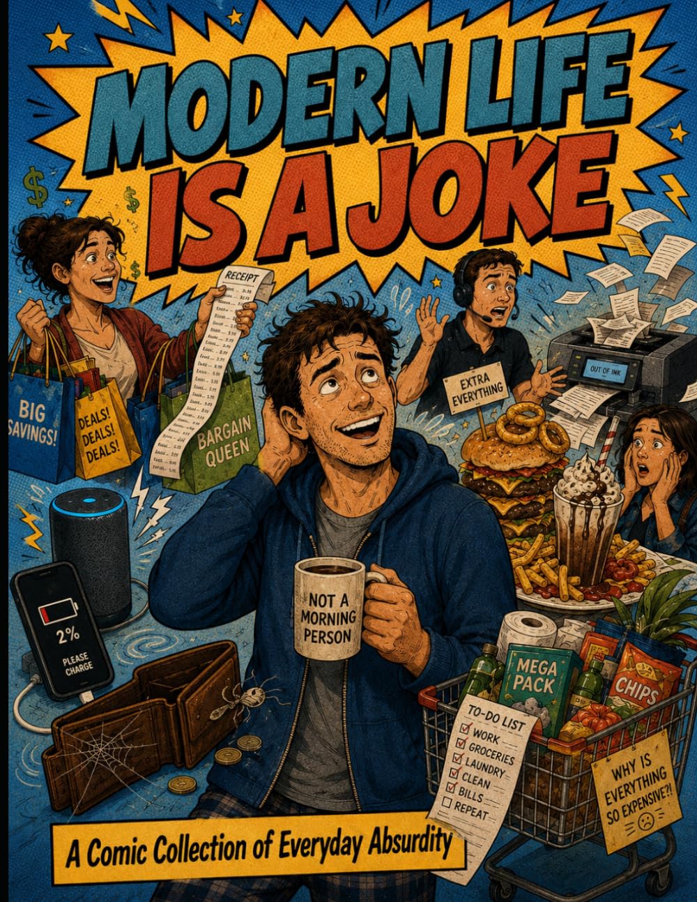 Modern Life Is a Joke: A Comic Collection of Everyday Absurdity