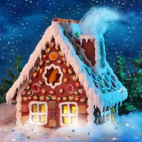 Miniatura 2 de Nieve falsa de Navidad esponjosa nieve artificial con copos de nieve de Navidad confeti de glitter nieve falsa manta de interior nieve decorativa