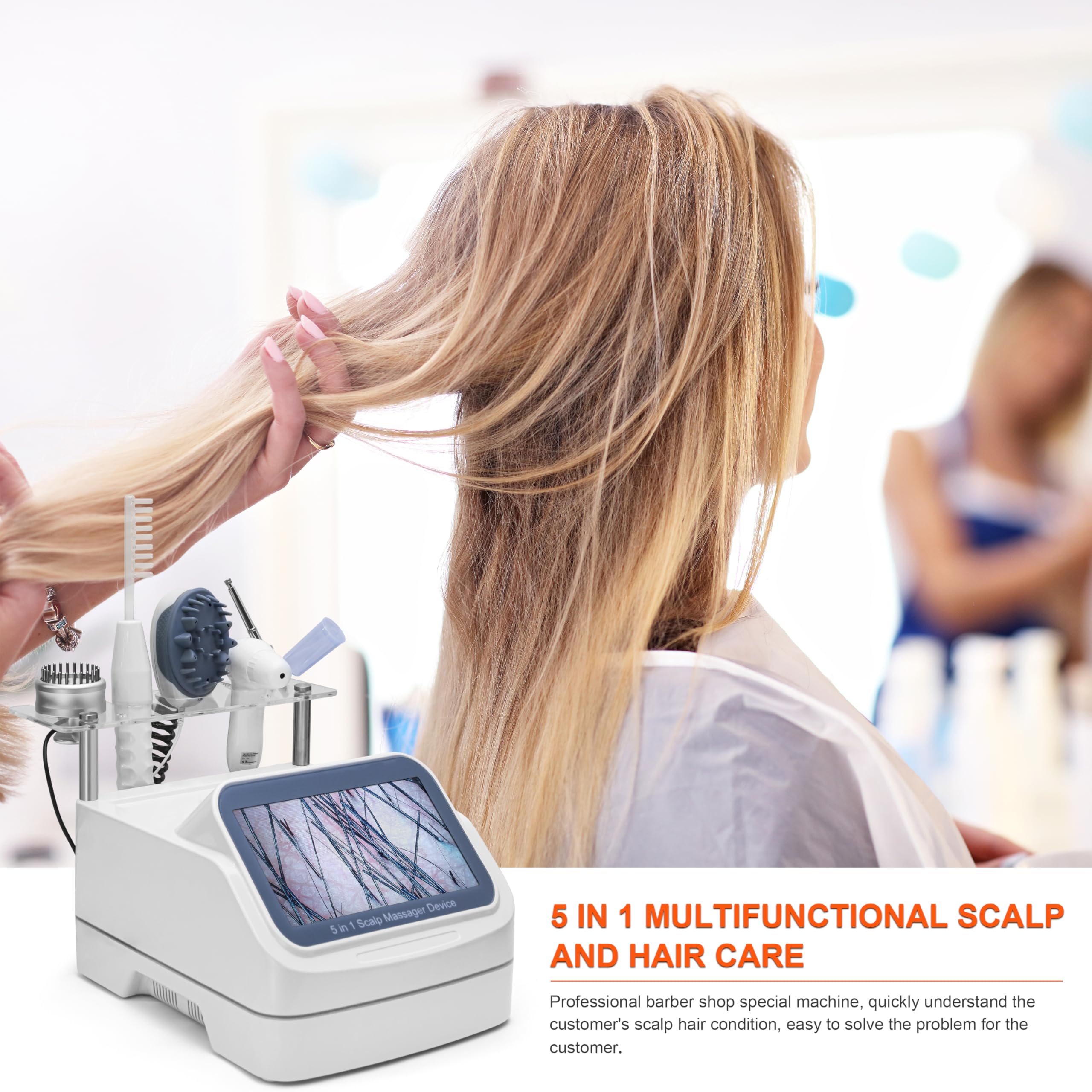 Amazon.com: Elitzia 5 in 1 Hair Analysis Multifunction Hair Care