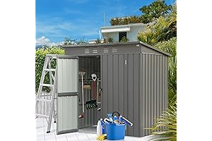 Domi Double Doors Replacement Shed Doors for Outdoor Sheds