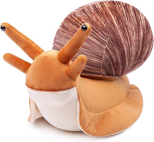 ZHONGXIN MADE Peluche de caracol Peluche realista de caracol de 16 pulgadas, juguete de peluche realista de caracol suave como regalo para niños