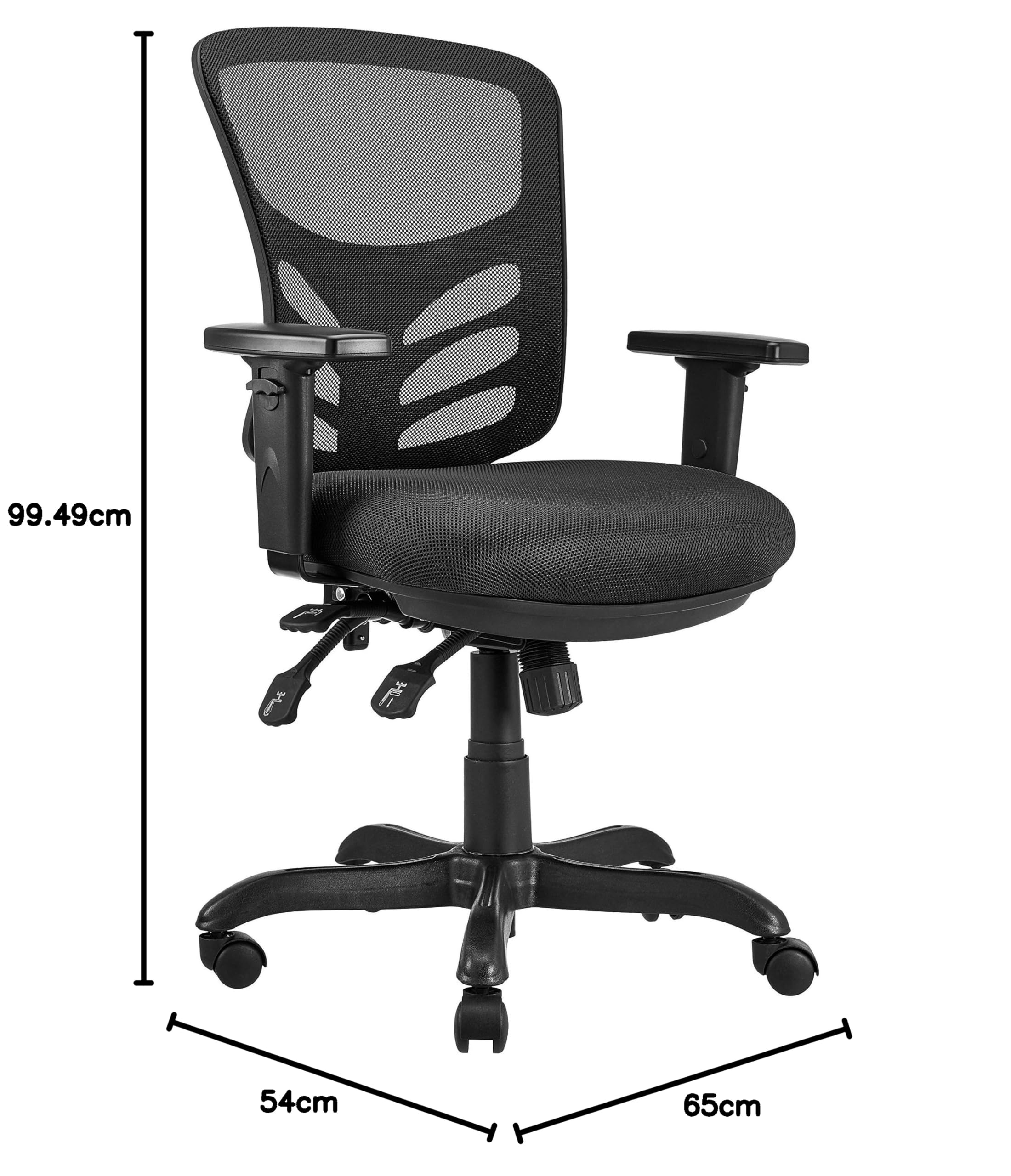 Amazon.co.jp: Amazonコマーシャル デスクチェア エルゴノミック