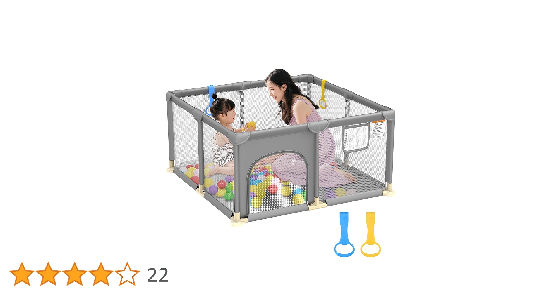 Amazon.co.jp: Dripex ベビーサークル 小さめ メッシュ
