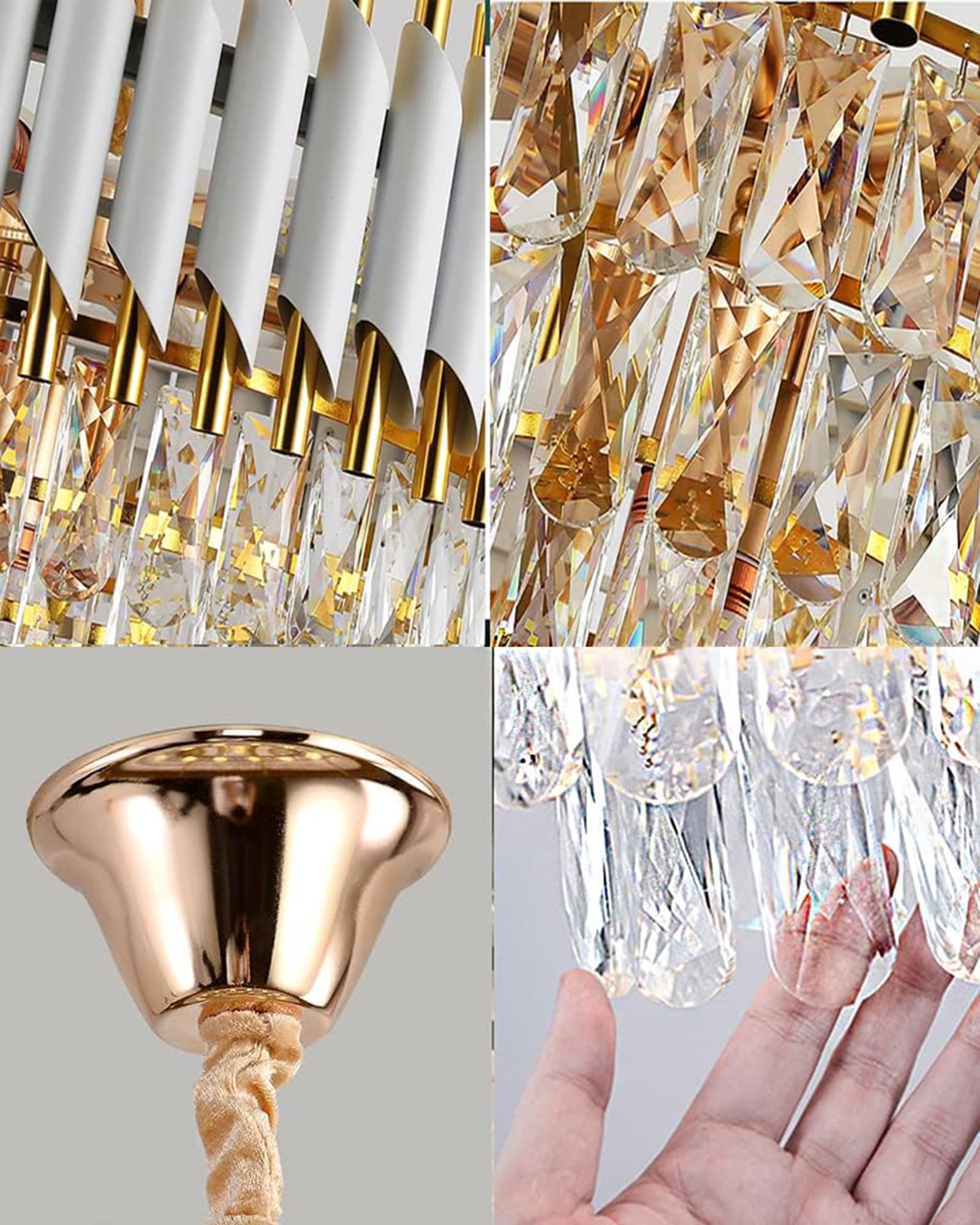 Homesake Crystal Chandelier - Luxury Lighting -3
