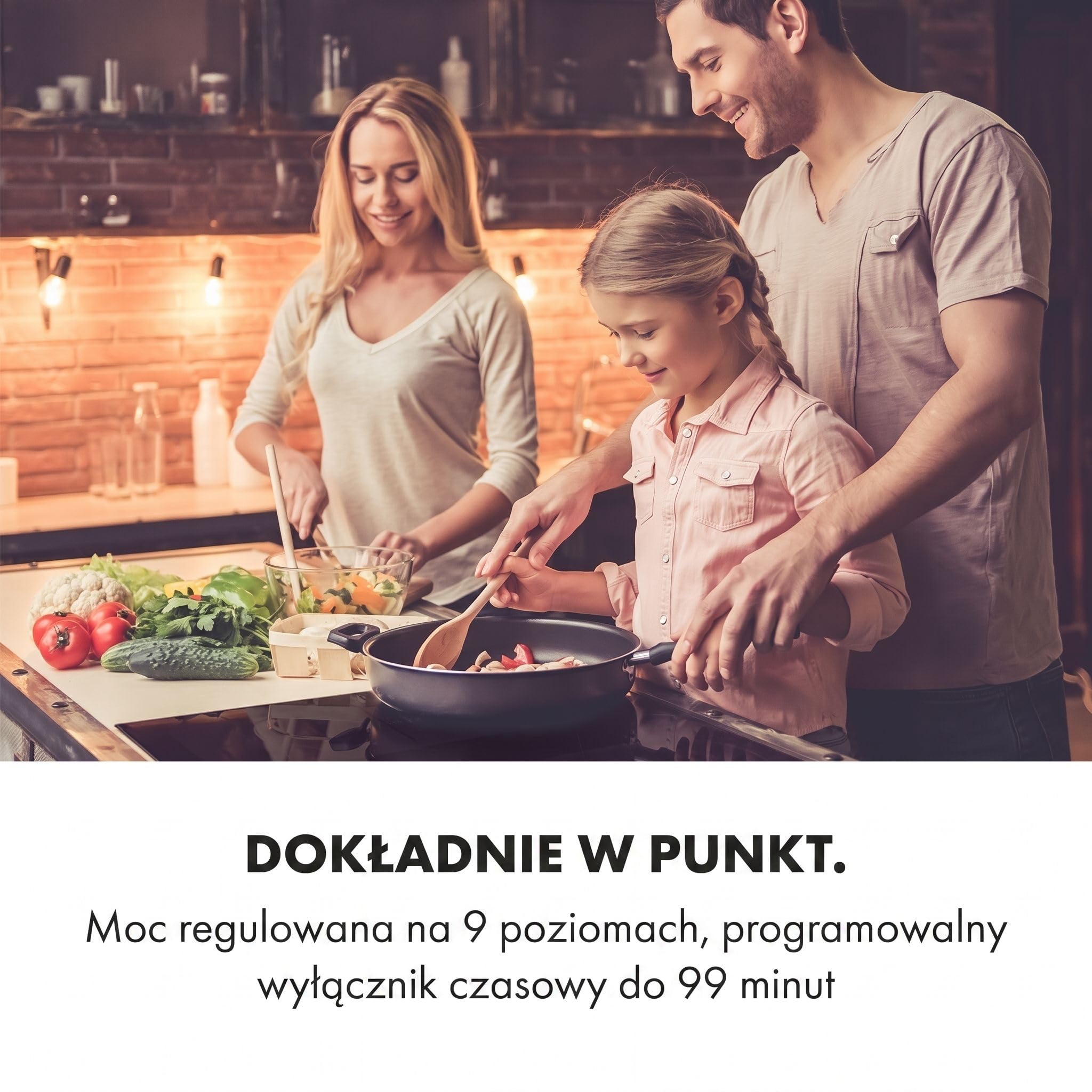 Klarstein Delicatessa 60 płyta indukcyjna - do zabudowy 3 pola, 5800W ThermoBoost, VarioHeating, sterowanie dotykowe, minutnik, blokada rodzicielska, szkło ceramiczne czarne, 60cm