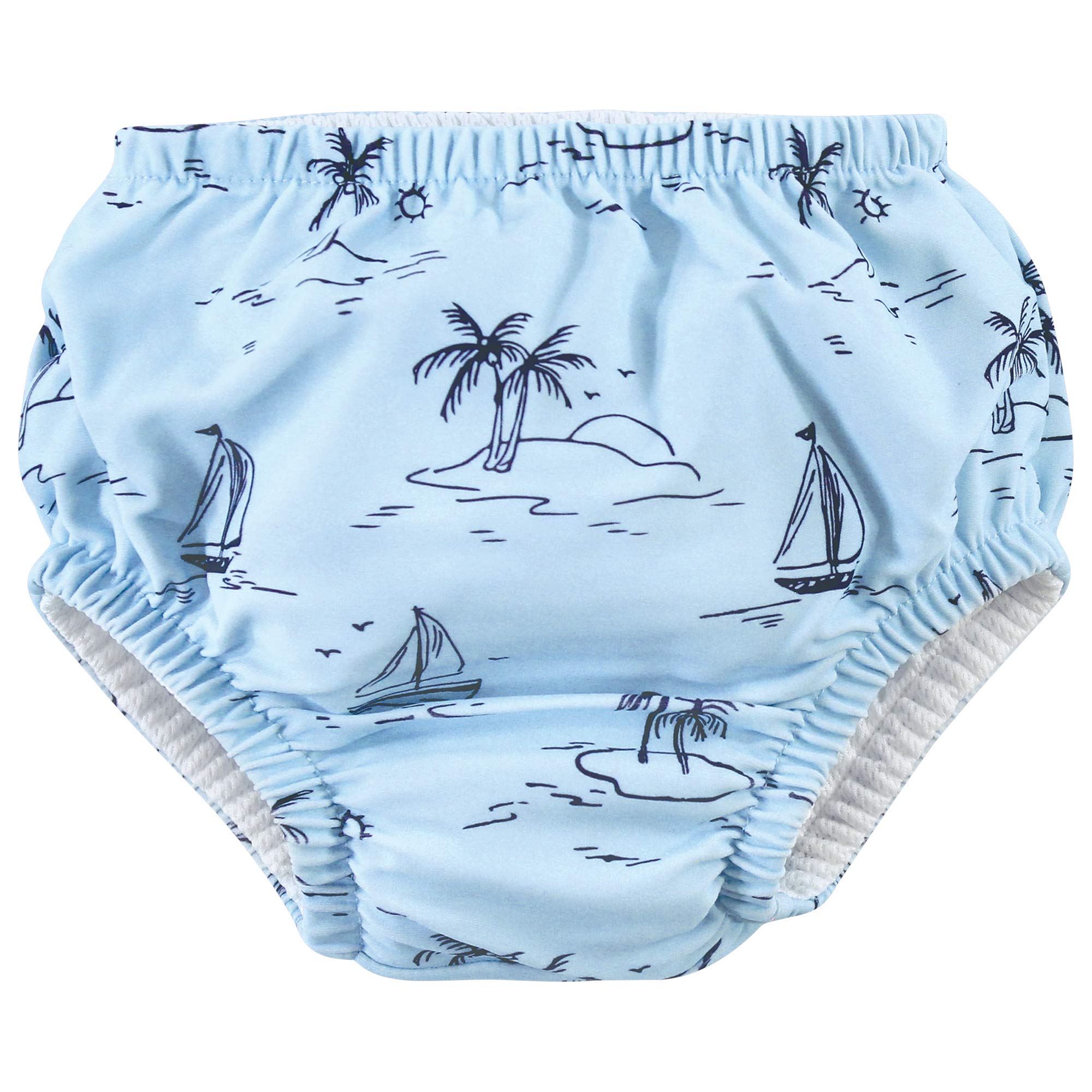Hudson Baby, Tropikalne liście, pieluchy do pływania unisex, 4 maluchy, 4 lata