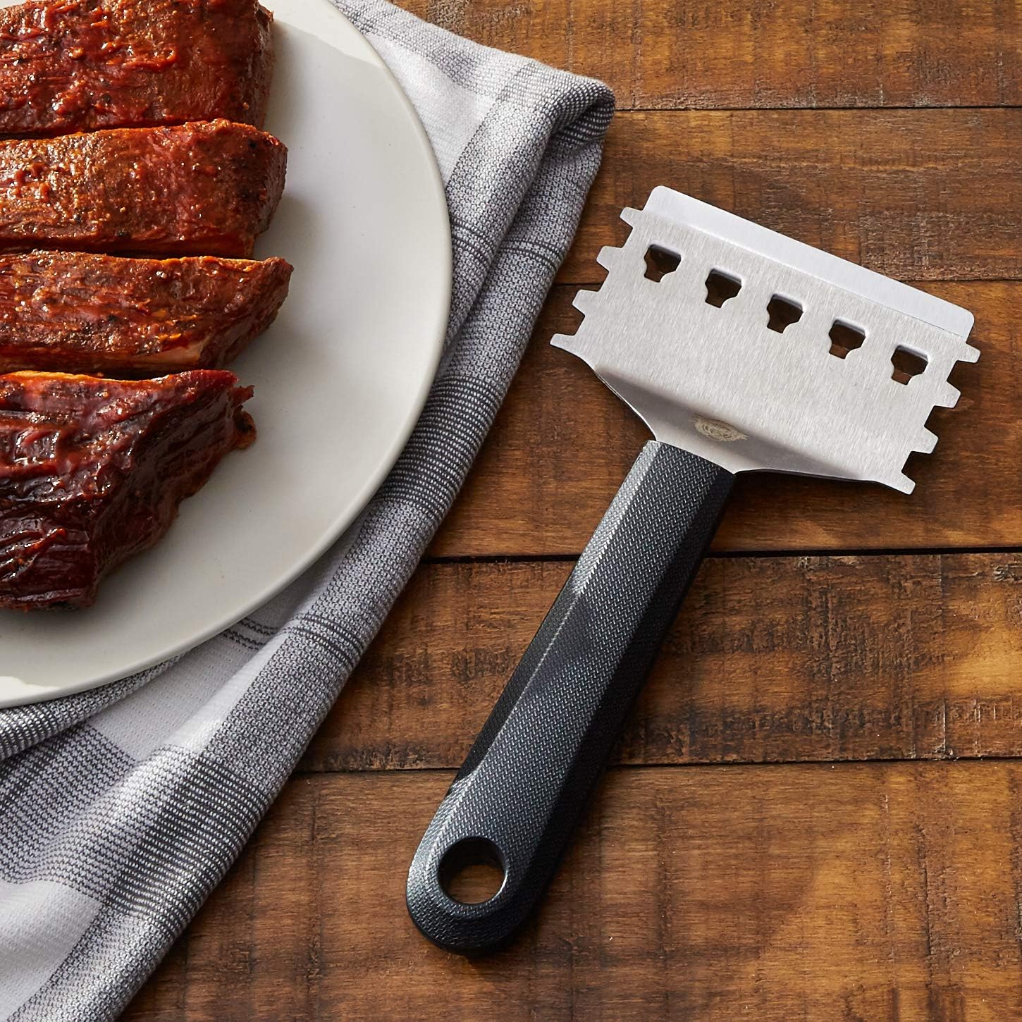 PIT BOSS 67255 BBQ Metal Grill Scraper, 11"