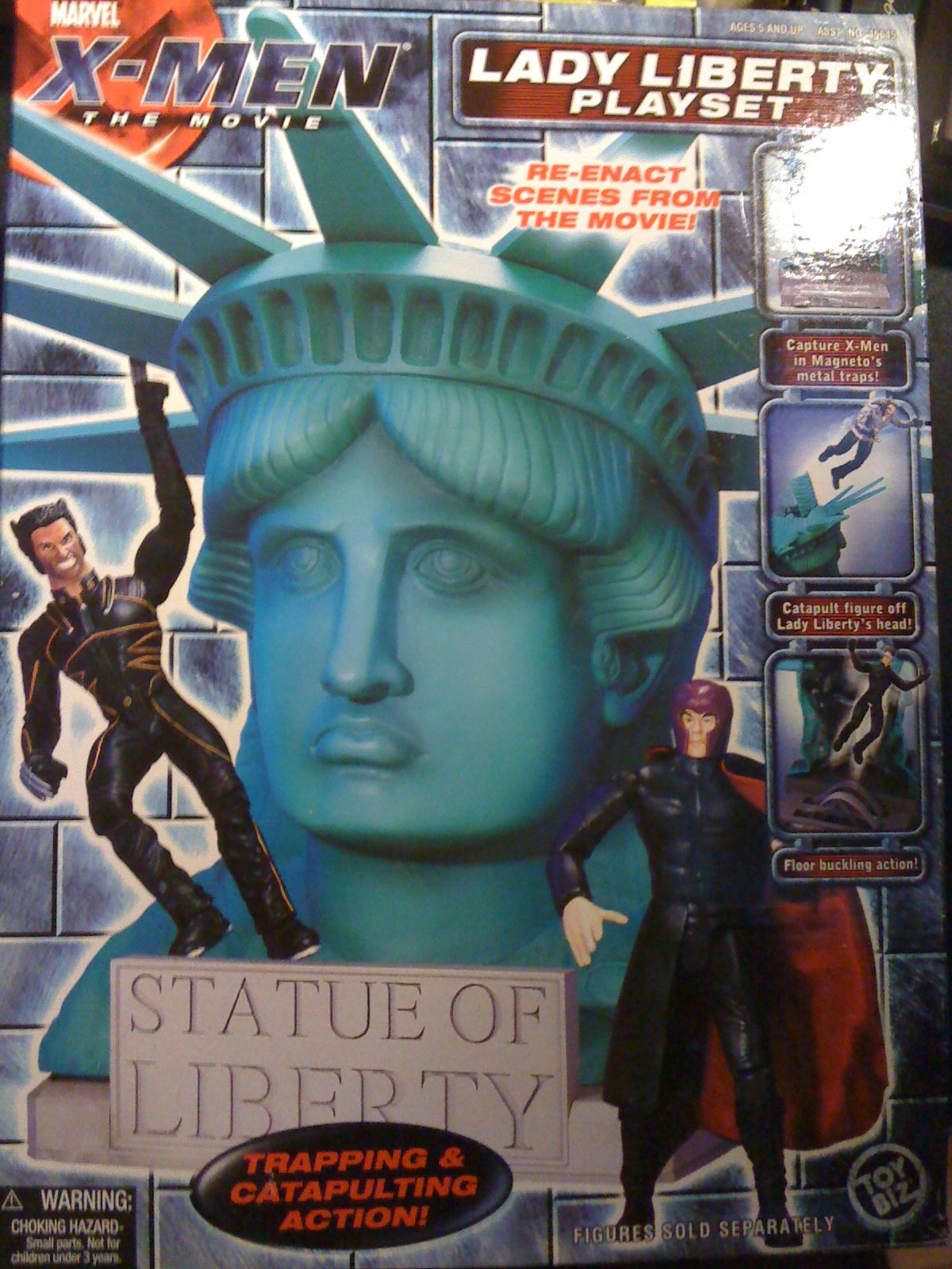 X-men the Movie Lady Liberty Playset : Amazon.sg: Toys