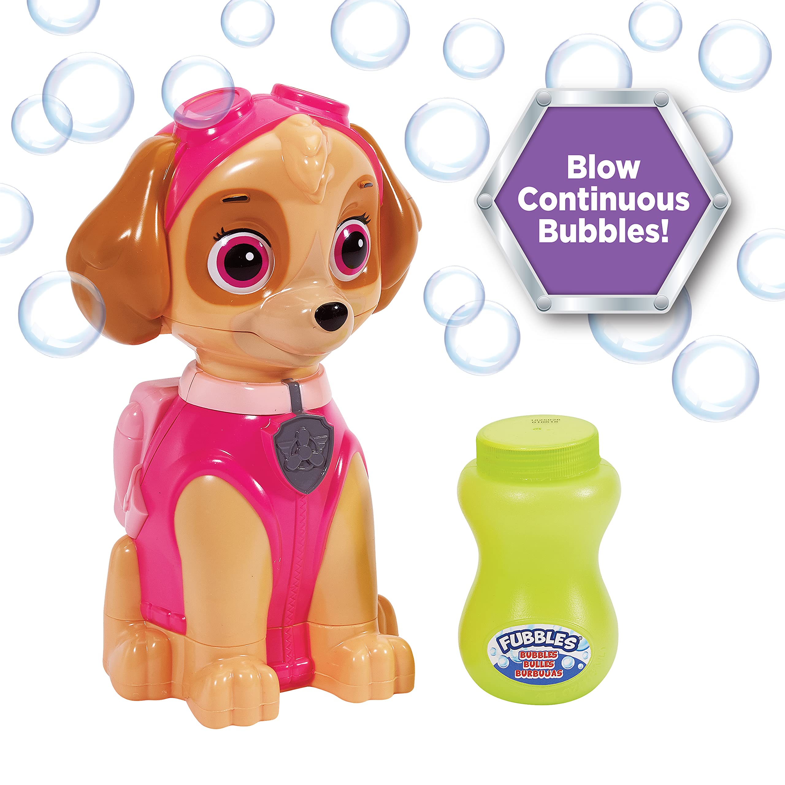 Buy Nickelodeon Little Kids Paw Patrol Skye Action Bubble Blower and