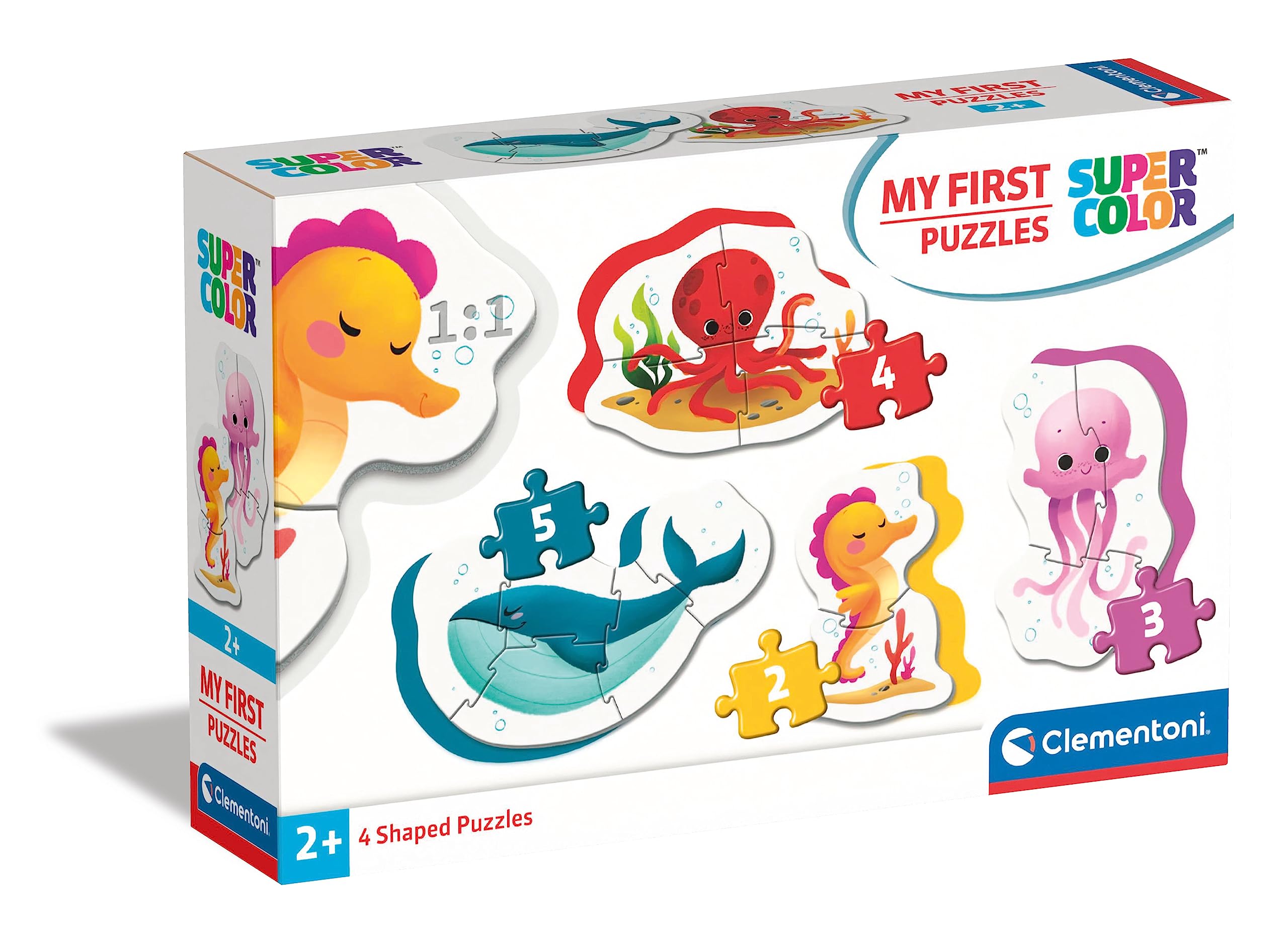 Clementoni Moje Pierwsze Puzzle Sea Life [PUZZLE]