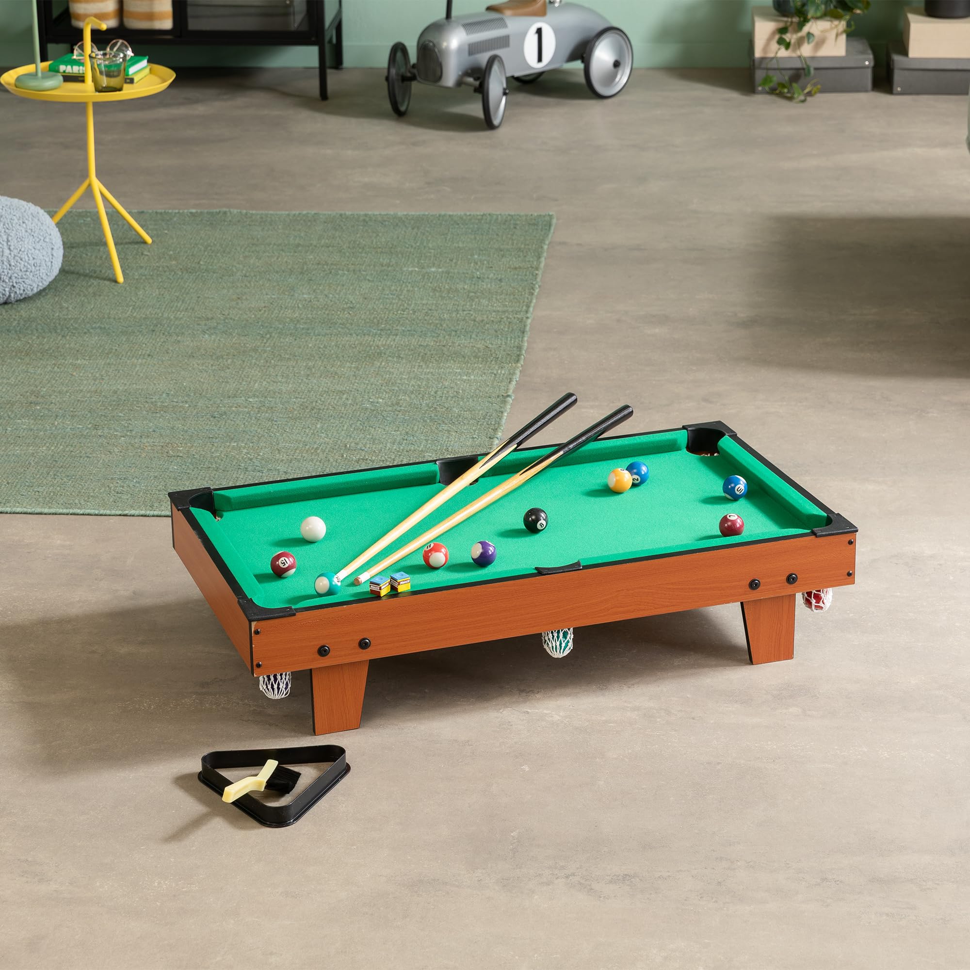 Bandito Mini Billard Tisch 93x51x20cm inkl. Zubehör