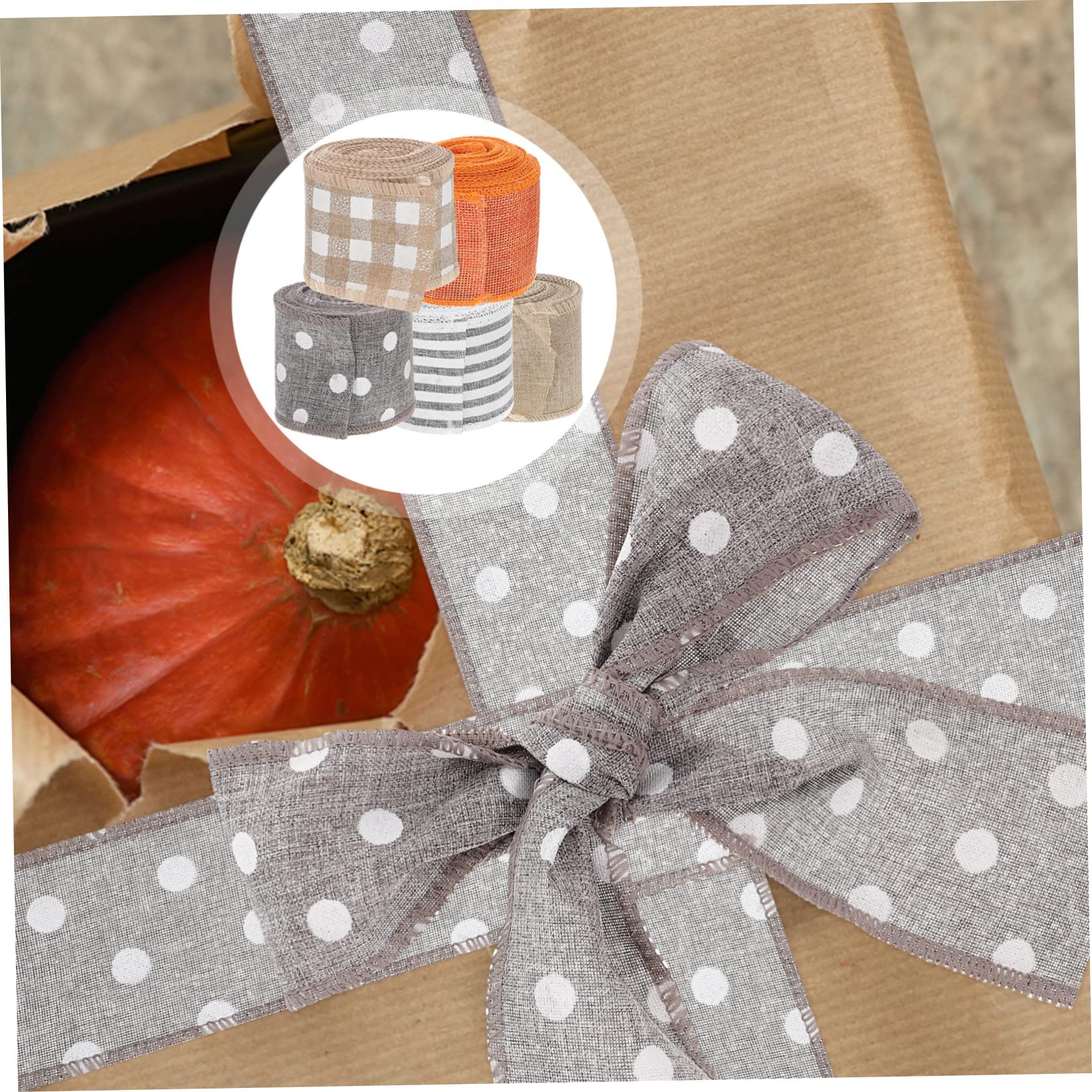 5rollen Bänder Für Geschenke Zum Selbermachen Weihnachtsbänder Dekorative Bänder Für Weihnachtsbaum Und Geschenkboxen