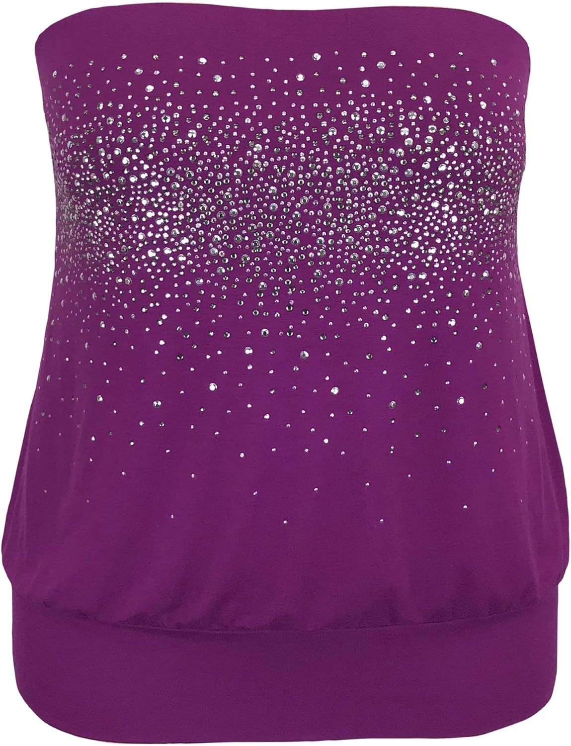 LEEBE Women and Plus Size Blouson Tube Top (Small-5X)