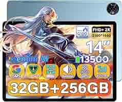 新品　アンドロイド15 タブレット 14インチ 8コア Helio G100 Amazon.co.jp: 【Android15 タブレット大画面 14インチ】 DOOGEE