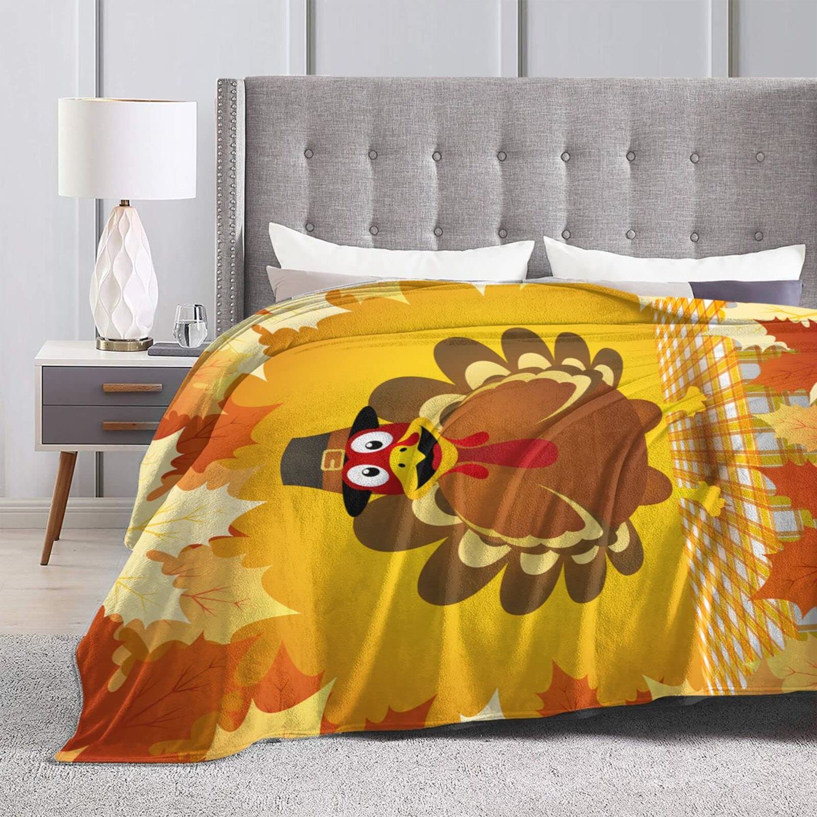 Cuscino Per Sedia Harvest Season Autunno Con Foglie E Legacci - Multicolore 17x15 Pollici