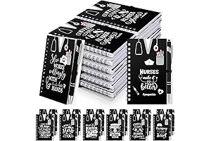 Eaasty Nurse Gift Set with 12 Notebooks and Pens: Essential Supplies for Nurses