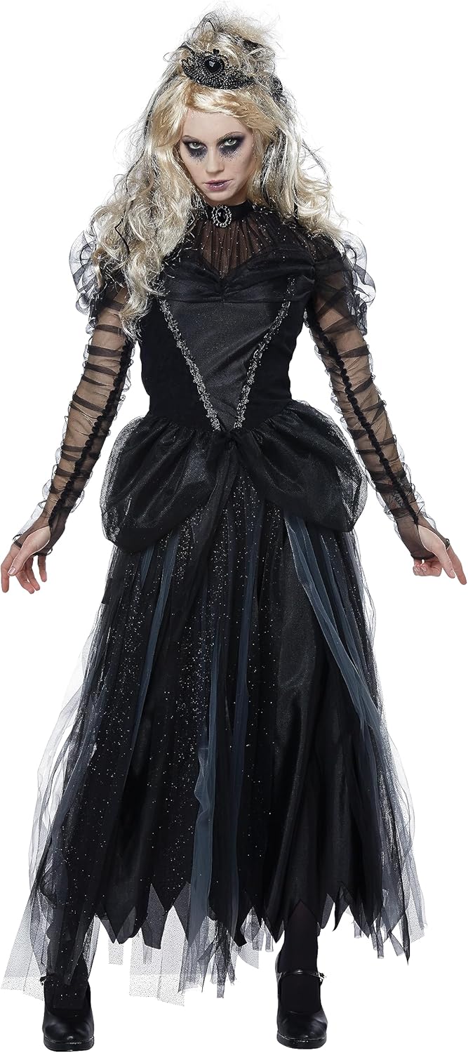 California Costumes Women's Dark Princess Adult Woman Costume, black, Small