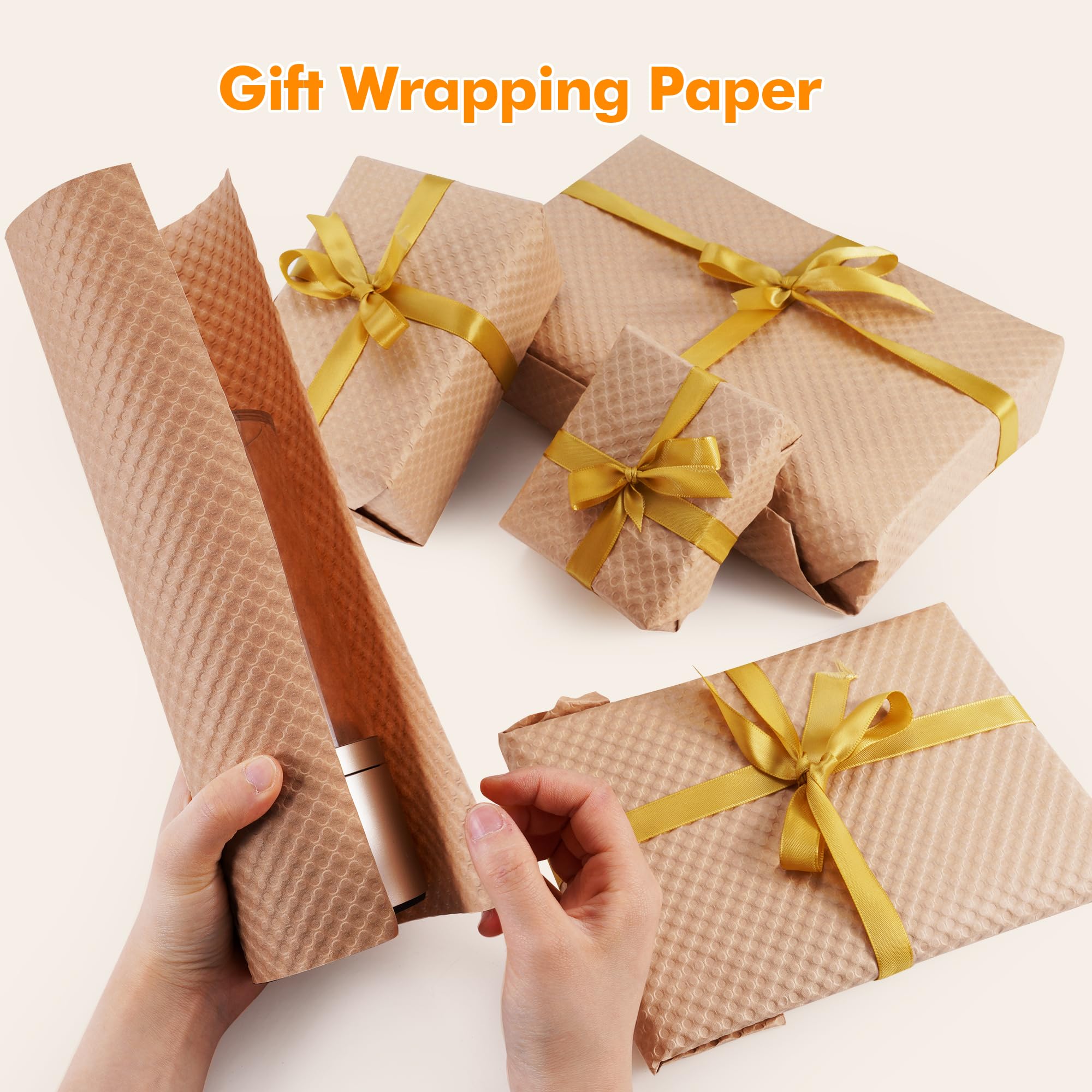 Rotolo di carta a bolle d'aria, carta da imballaggio per traslochi, spedizioni e confezioni regalo, materiali di imballaggio sostenibili per scatole mobili e articoli fragili (38CM x 30M)