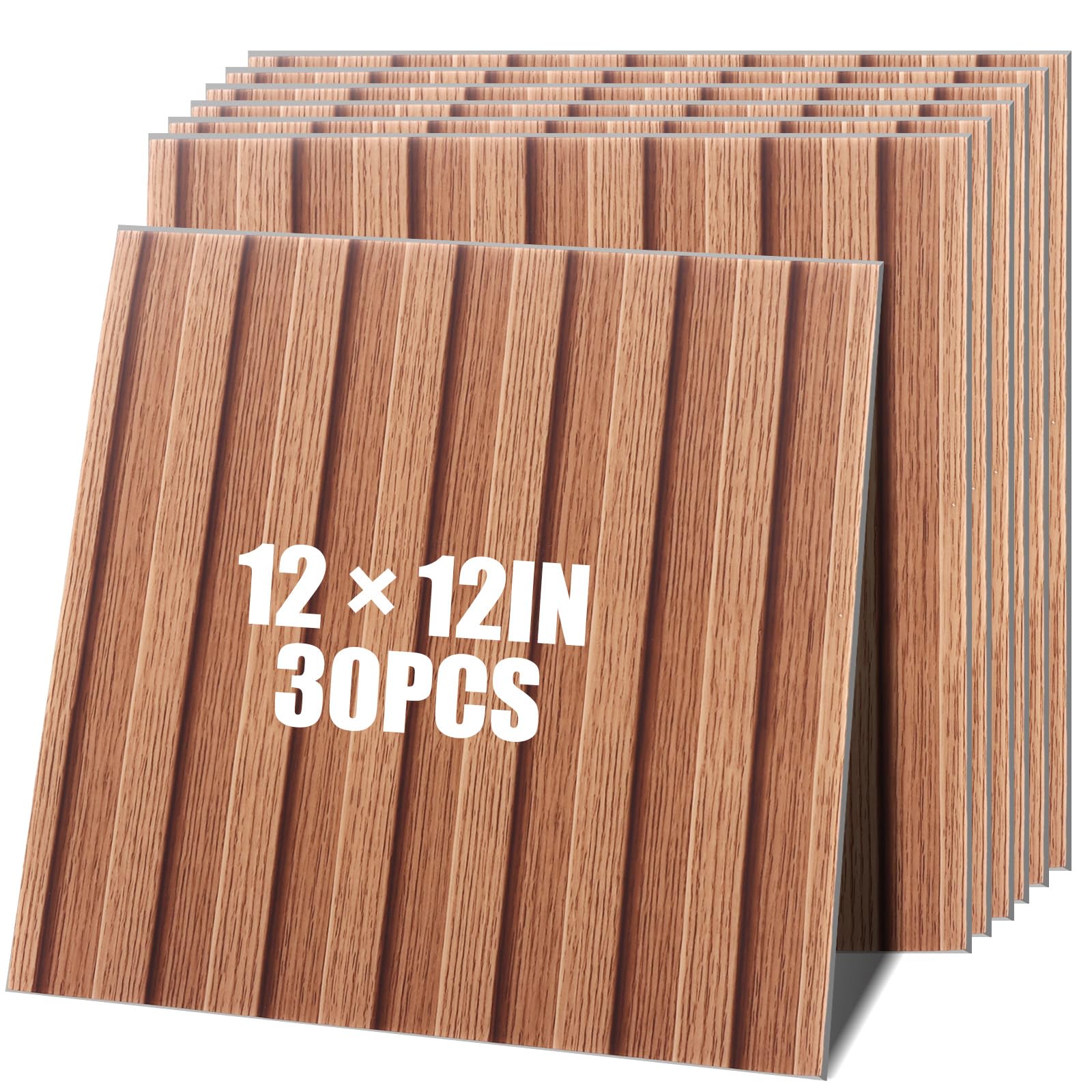 Paneles de madera autoadhesivos 3D para decorar la encimera lisa de tu cocina