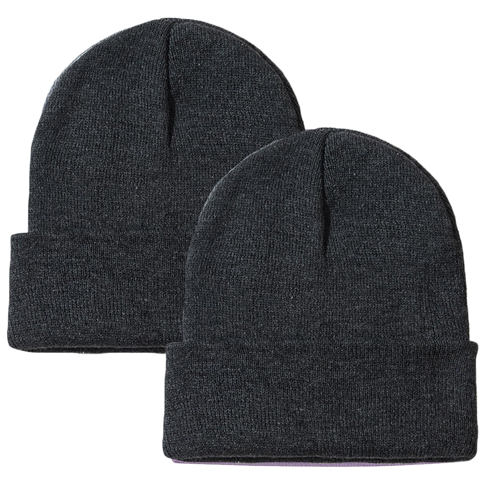 ZOORON Beanie for Men Women Slouchy Winter Beanie Hats Cuffed Skull Caps