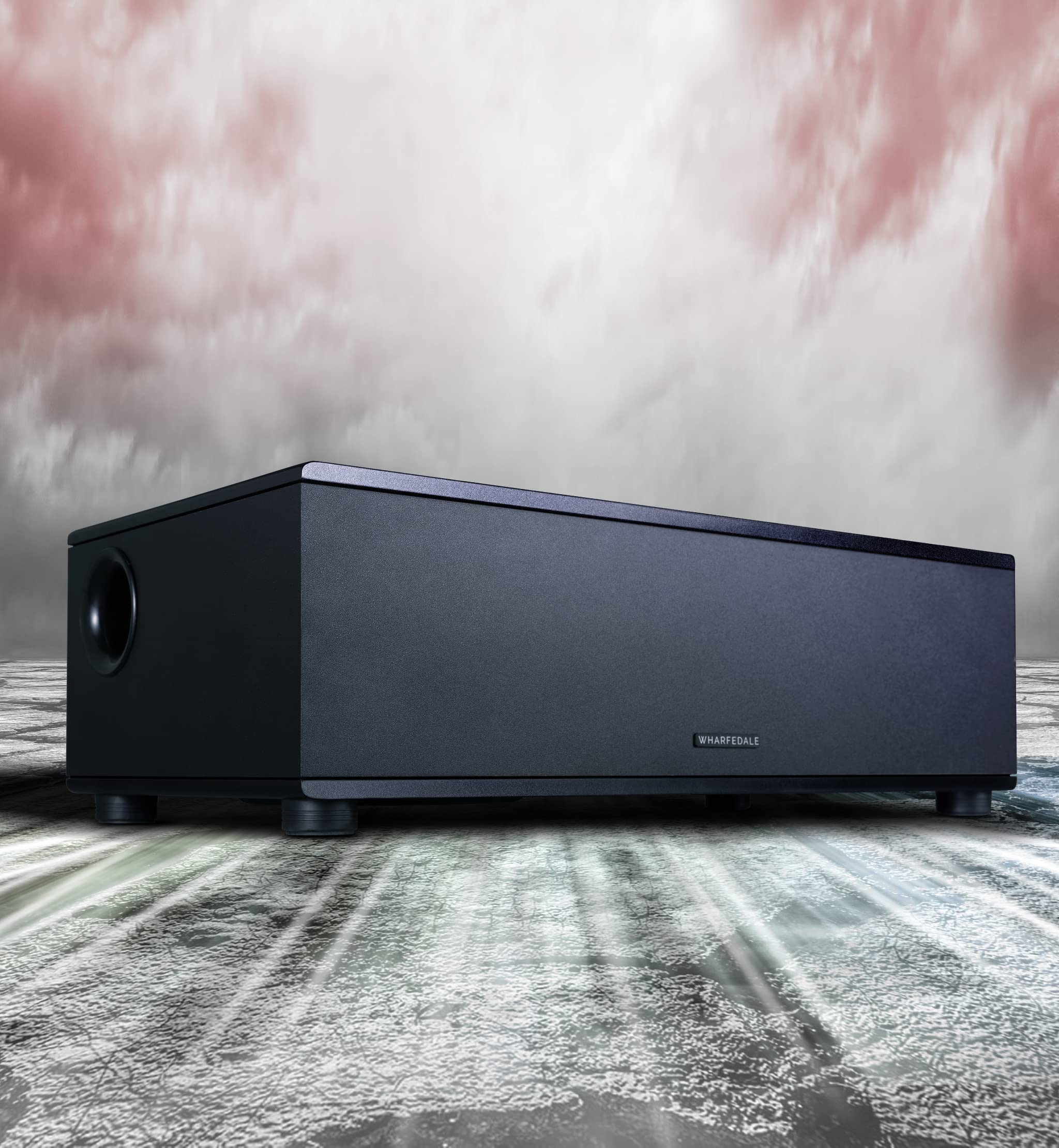 Wharfedale Subwoofer Attivo Black Bass Reflex 20 Cm 200W