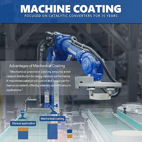 Miniatura 4 de JT Catalizador de escape compatible con Nissan Versa 2007-2012 1.8L  Nissan Versa 1.6L 2009-2010