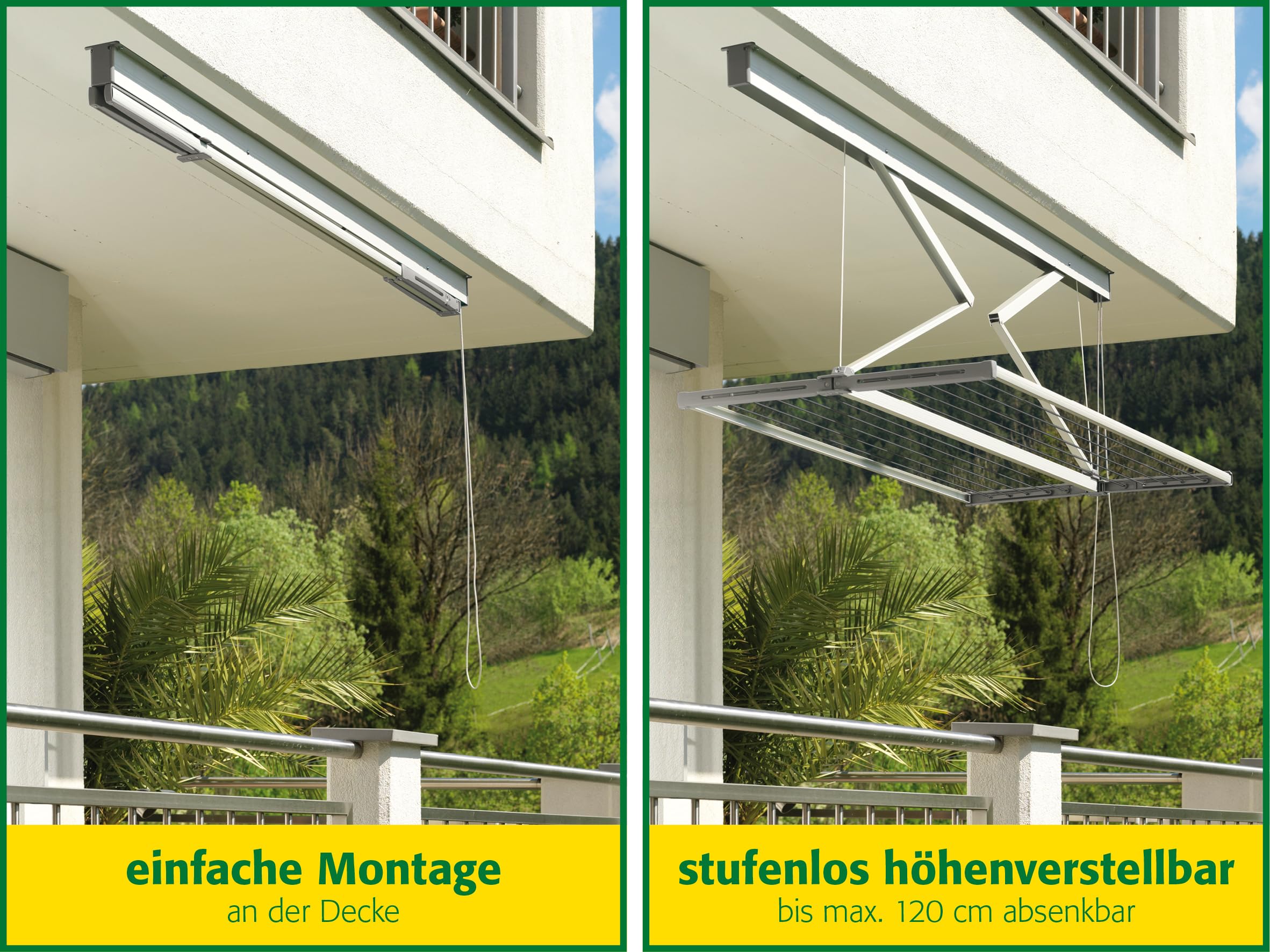 Exaco Juwel Samba Ceiling Mounted Line Dryer