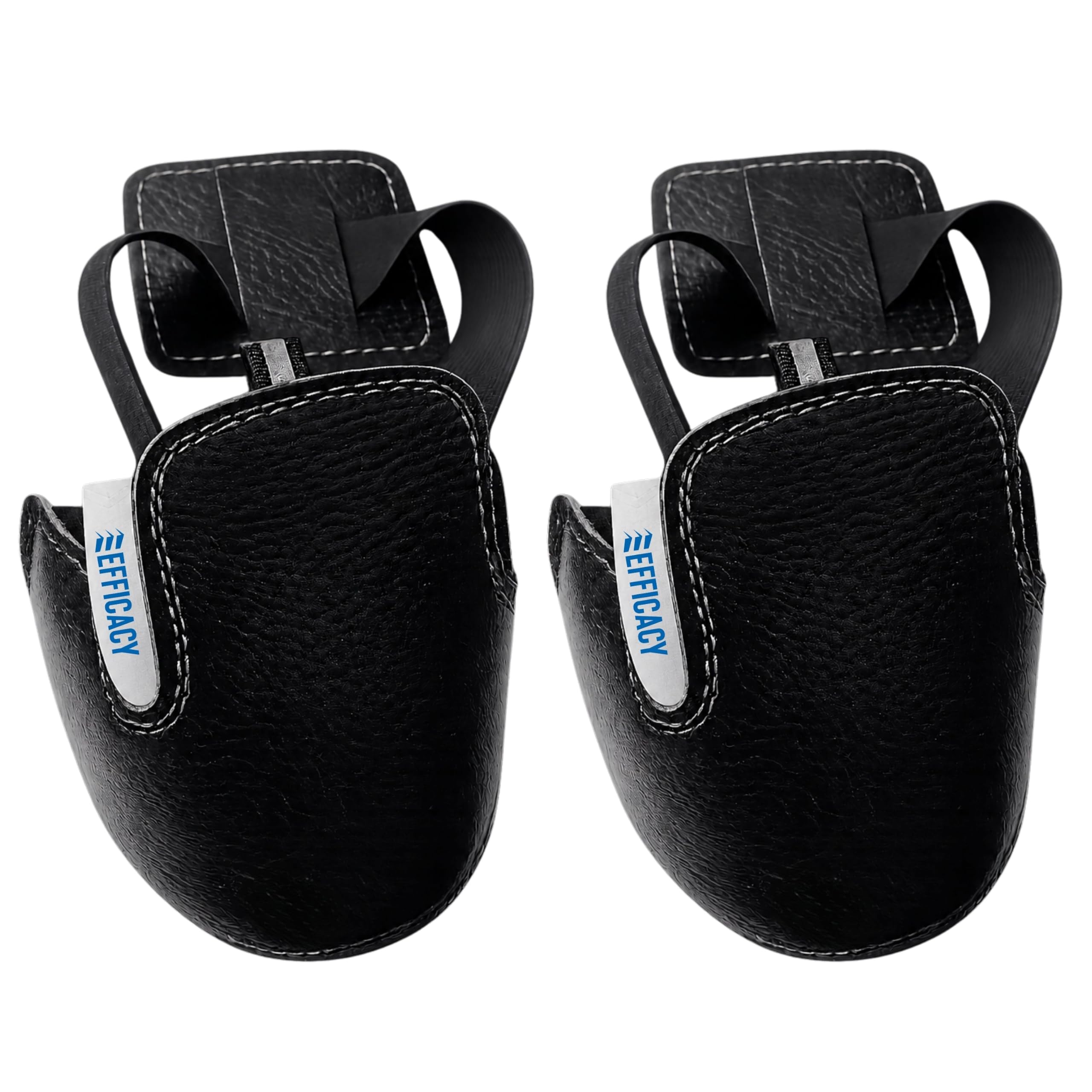 Efficacy Steel Toe Cap Safety Shoe Toe Covers, Universal Steel Toe Leather Overshoes Industrial Workplace Shoe Toe Guard | Unisex Safety Footwear Toe Leather Protector Attachment (1 Pair)-image-44