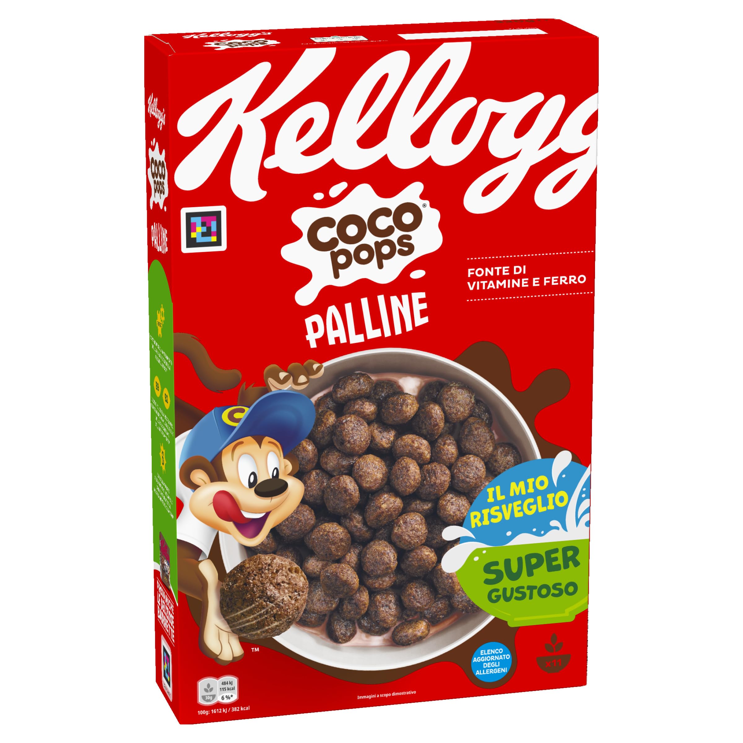 Kellogg's Coco Pops Palline al Cioccolato 330g