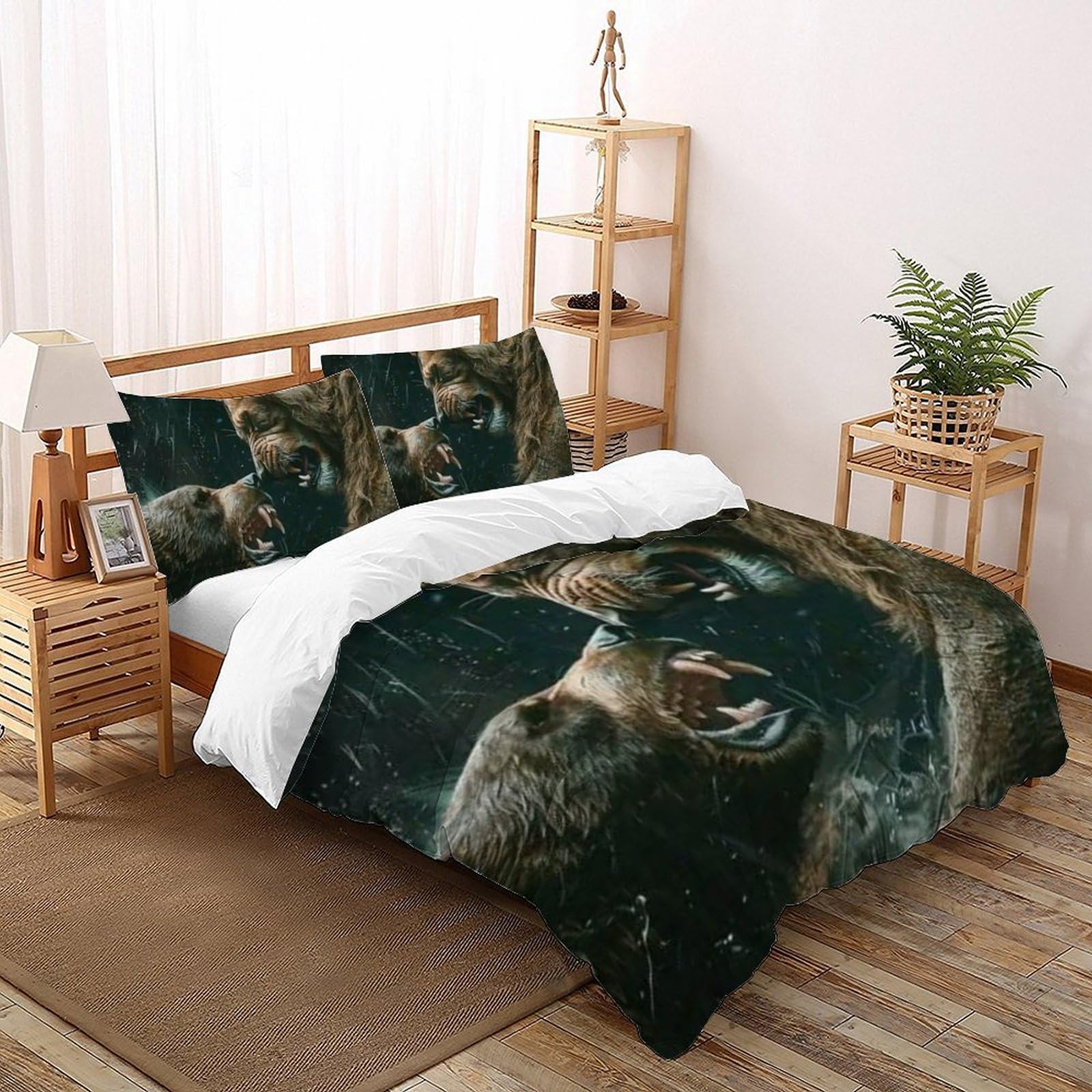 Housse de couette enfant 260x220 pour éviter qu'il se découvre la nuit