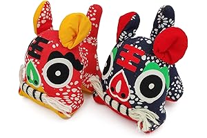 Enchanting Chinese Tiger Stuffed Animal Duo: Protect Your Home with Tradition