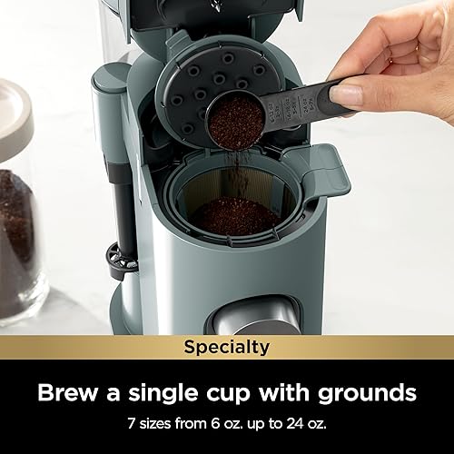 Miniatura 2 de Ninja Pods & Grounds Specialty - Cafetera de una sola porción, compatible con cápsulas K-Cup, espumador de leche integrado, de 6 onzas de taza a 24