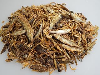 Reptilien- Futter 6 Sorten Mix Trockenfutter Schildkrötenfutter Reptilien Mix (1000 g) product image