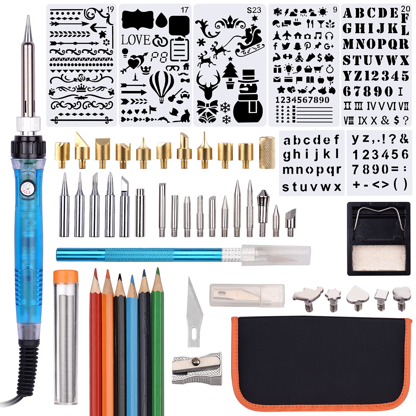 Kit pyrogravure bois réglable HUIOP pour réussir vos gravures sans brûler le support