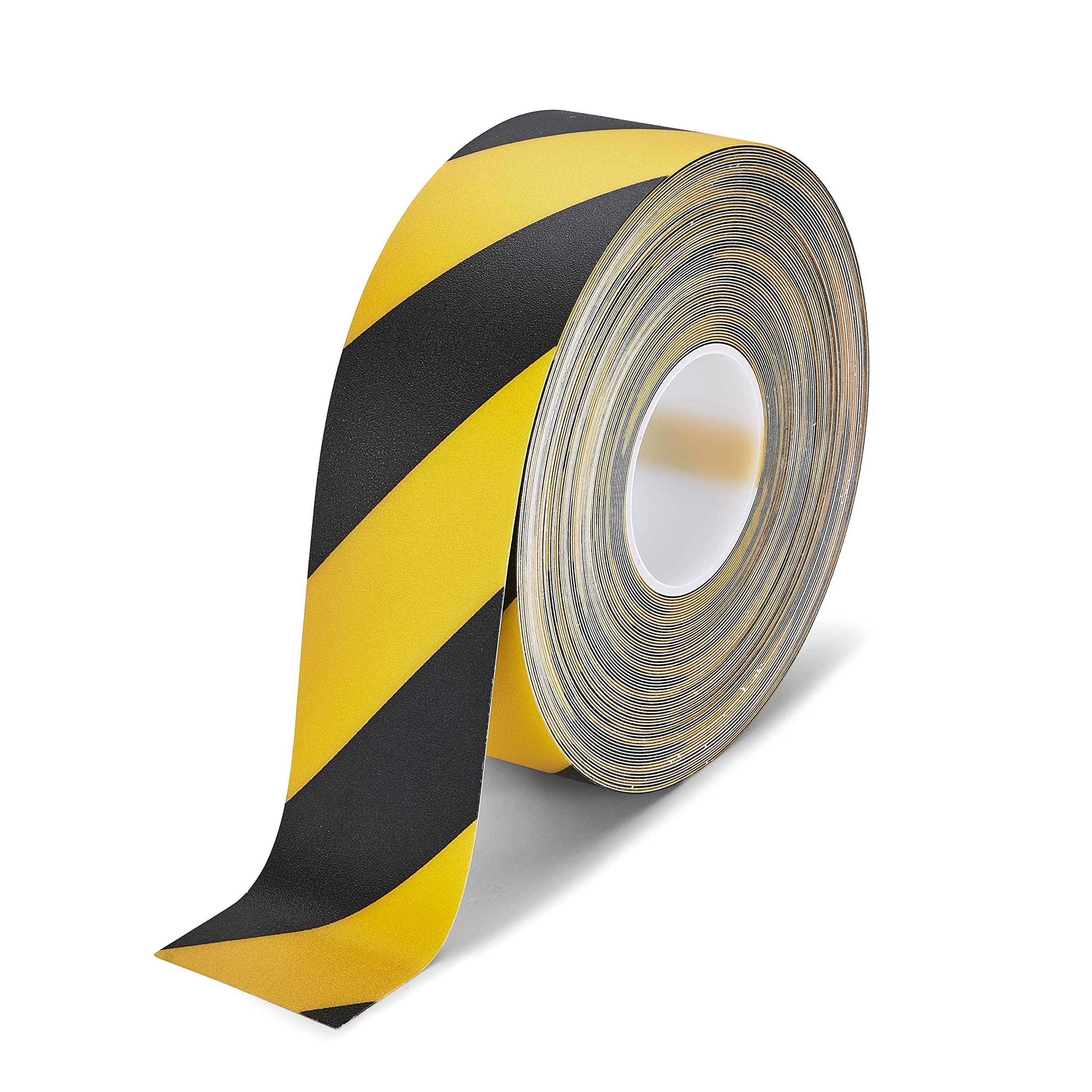 Yellow and Black Floor Tape. Heavy Duty Lane Marking Tape for High Traffic Areas. Perfect for Commerical Environments. Strong 3M Self Adhesive 50mm and 75mm and 100mm x 30 Metres Long