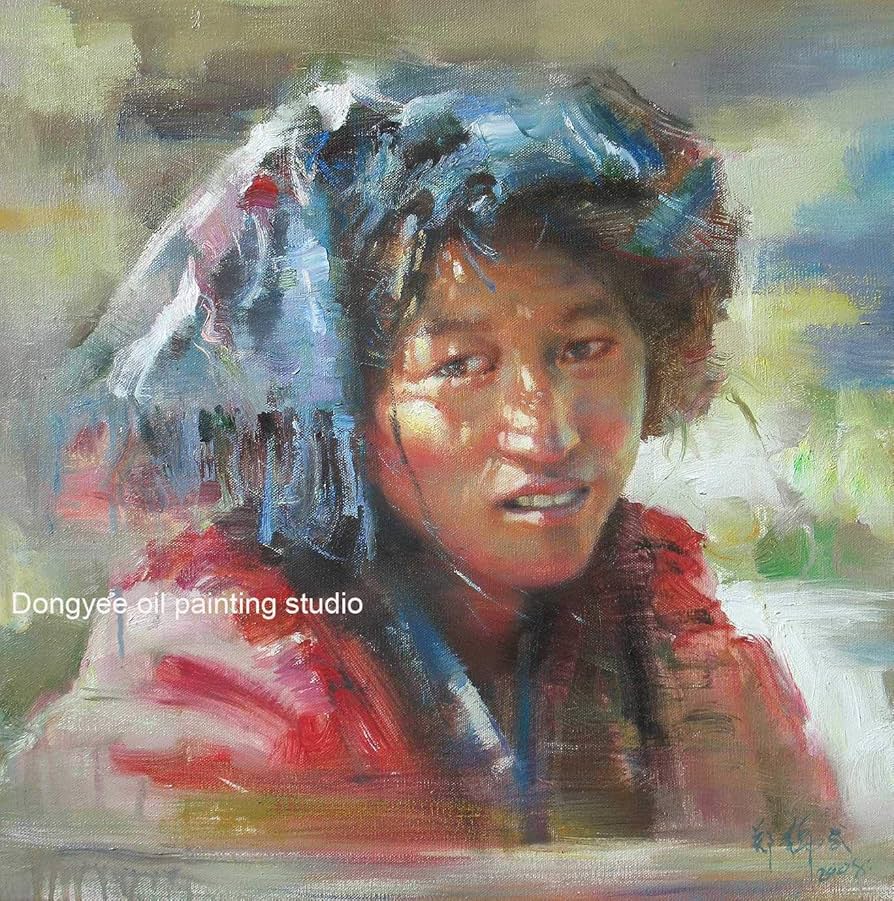 絵画 インテリア 油絵 F4-081714 人物 可愛い女の子（おしゃべり） 絵画 インテリア 油絵 F4-081714 人物 可愛い女の子（おしゃべり）