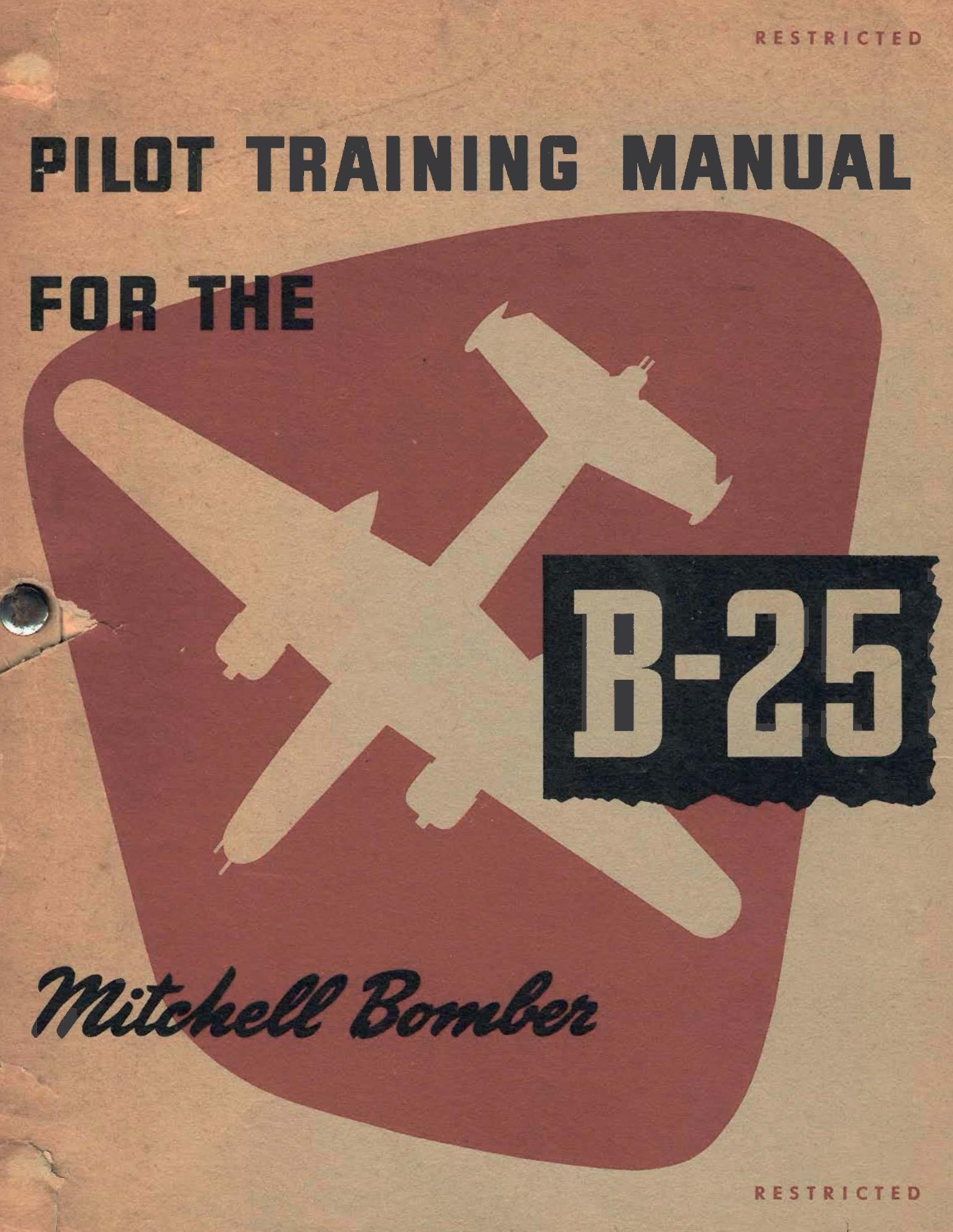 Pilot Training Manual for the Mitchell Bomber B-25