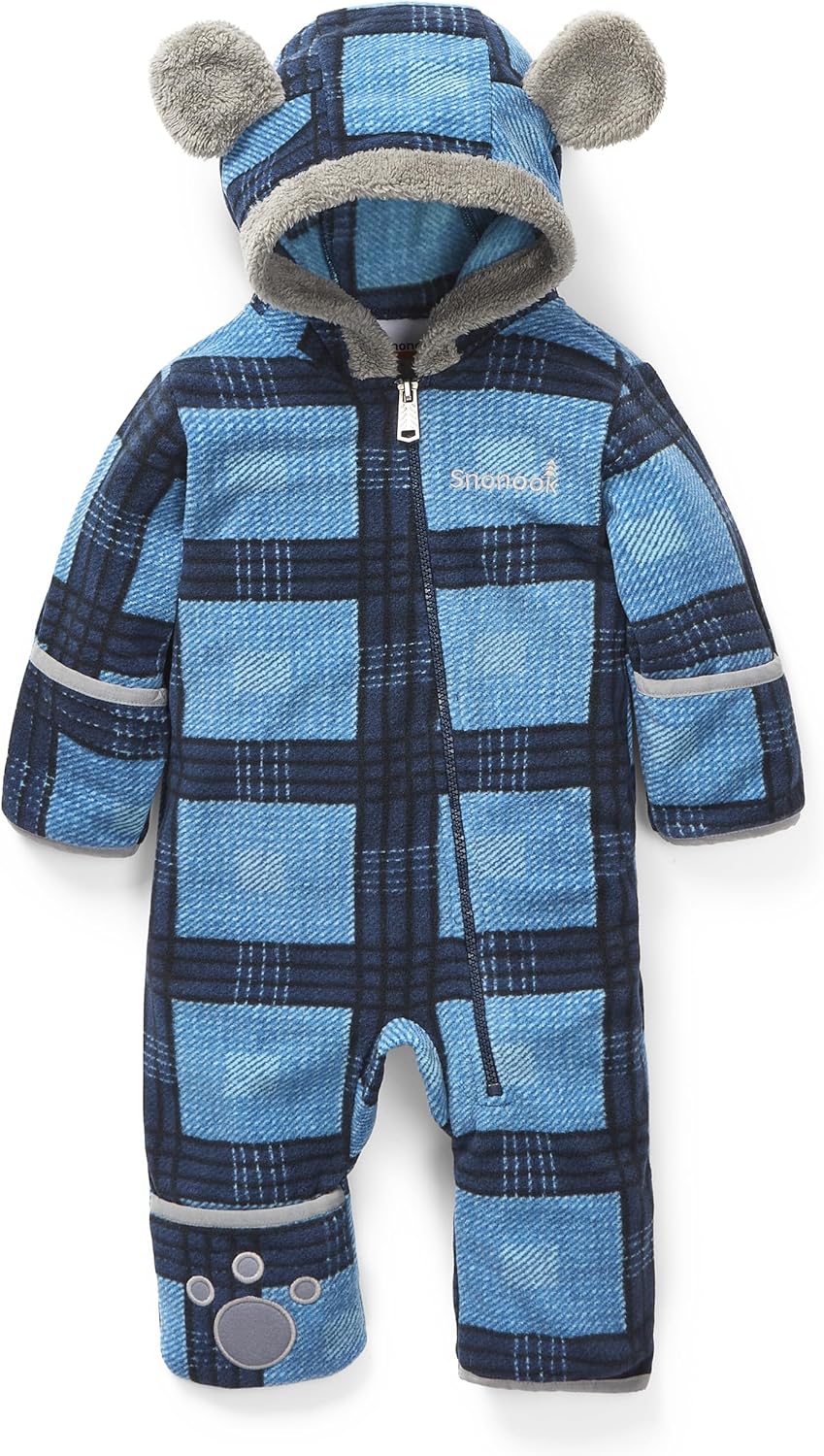 Fleece Baby Jacket – Winter Suit Bunting Bodysuit with Mittens & Footies, Soft Cozy Warm Jumpsuit for Infants Fleece Baby Jacket – Winter Suit Bunting Bodysuit with Mittens & Footies, Soft Cozy Warm Jumpsuit for Infants