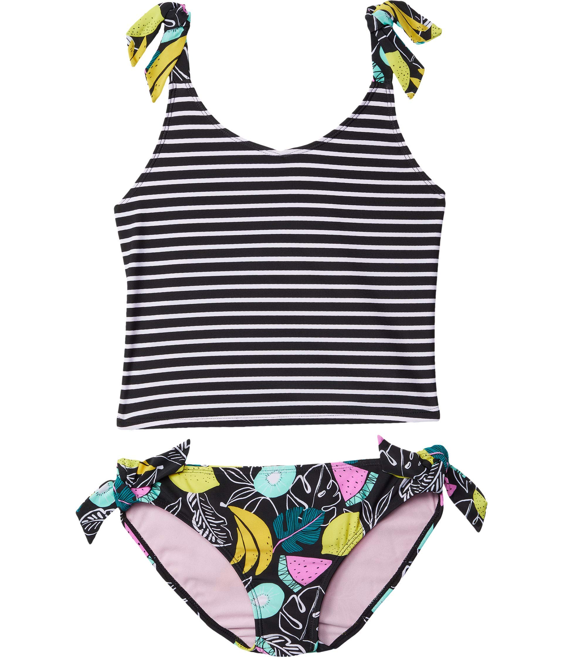 Volcom Girl's Juiced Tankini Set (Big Kids) Multi 16 Big Kids