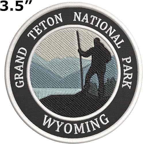 Miniatura 8 de Sendero de arcos gemelos, Tennessee Mountain Hiker Parche bordado de alta calidad para planchar o coser, insignia decorativa, emblema de vacaciones,