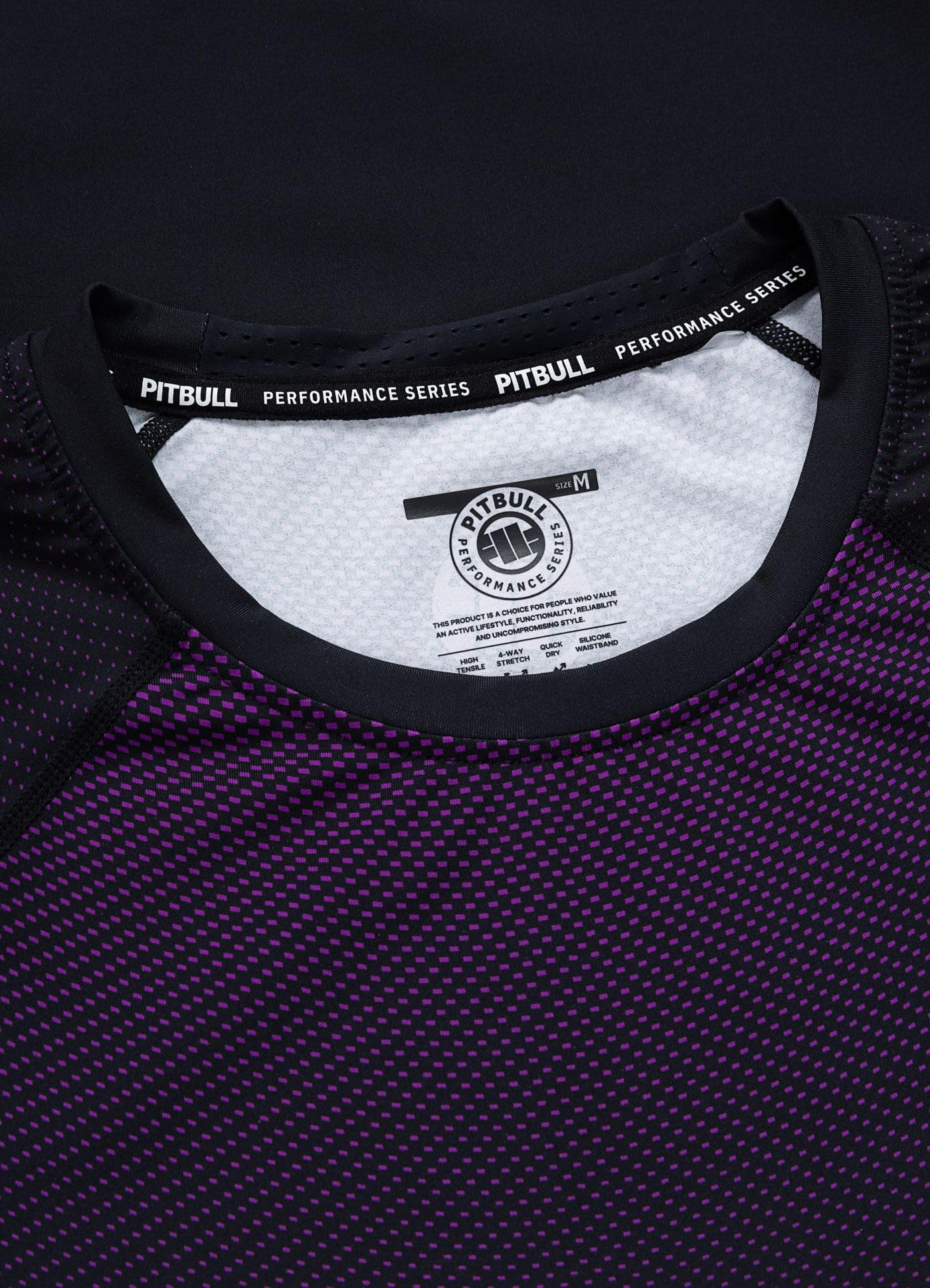 PITBULL - Herren Rashguard Langarm Shirt Ranked, Longsleeve Sportshirt